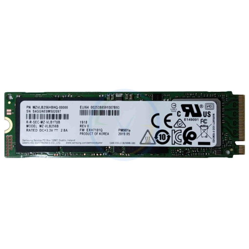 o SSD samsung 256g 2