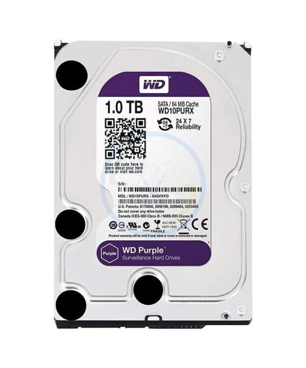 Alternative view of Ổ cứng WD Purple 1TB WD10PURZ