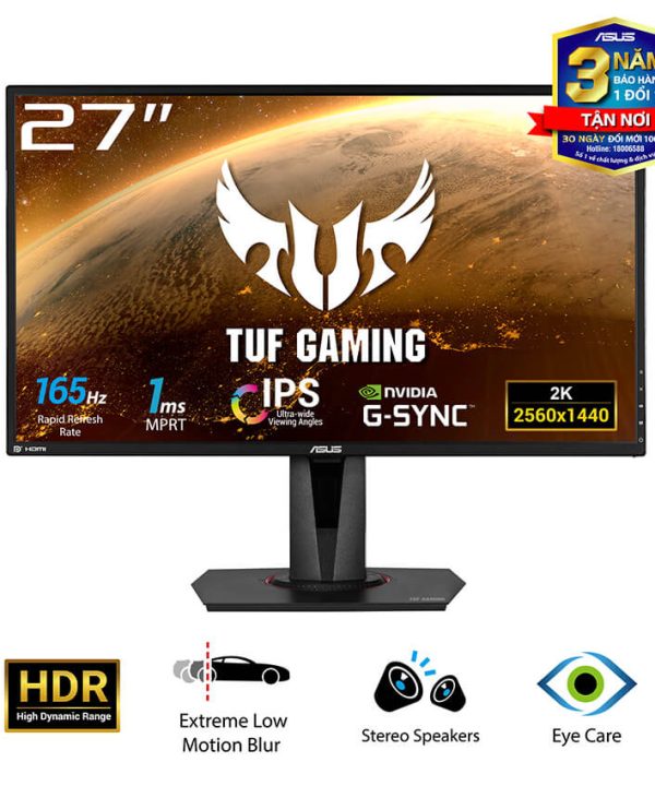 Alternative view of Bán Màn Hình ASUS VG27AQ 27 IPS 165Hz