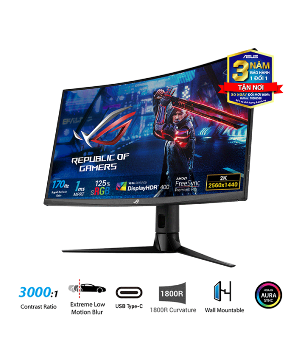 Alternative view of Bán Màn Hình ASUS ROG Strix XG32VC