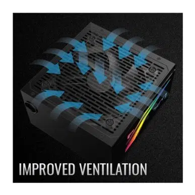 Nguồn máy tính Aerocool Lux RGB 750W