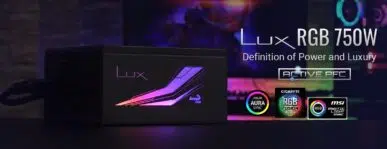 Nguồn máy tính Aerocool Lux RGB 750W