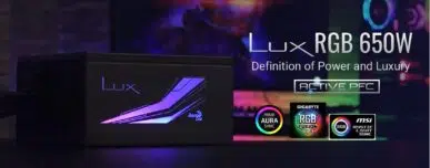 Nguồn máy tính Aerocool LUX RGB 650W