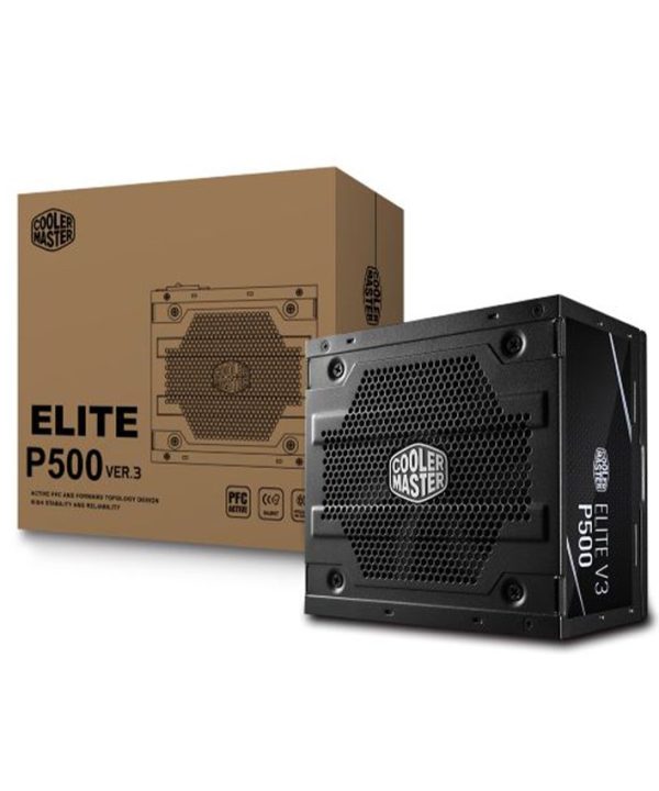 Bán Nguồn máy tính Cooler Master Elite V3 PC500 500w 16 Nguồn máy tính Cooler Master Elite V3 PC500