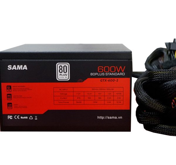 Nguồn máy tính SAMA GTX-600-2