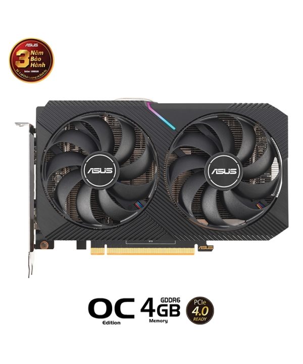VGA Asus DUAL-RX 6500 XT-O4G