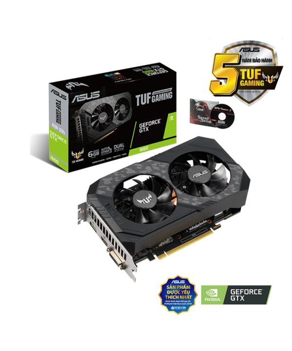 VGA ASUS TUF GTX 1660 Super-6G GAMING