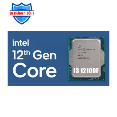 CPU Intel Core i3-12100F Tray