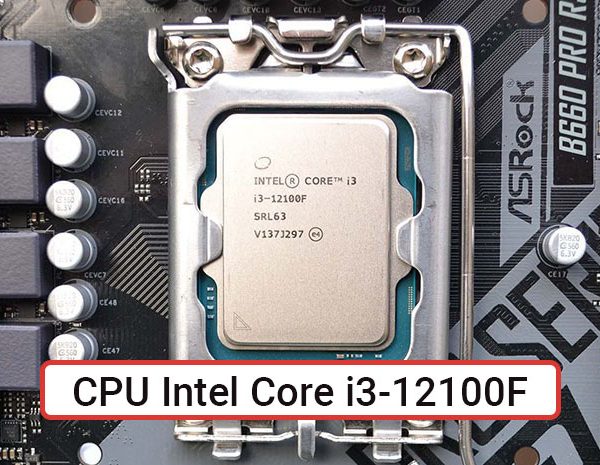 CPU Intel Core i3-12100F Tray