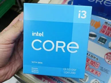 CPU Intel Core i3-10105