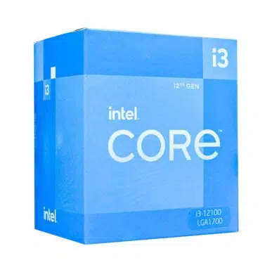 CPU Intel Core i3-12100