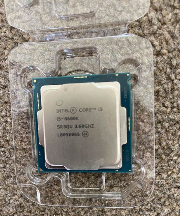 CPU INTEL Core I5 8600 Tray 2nd 3.6G CPU 95W LGA 1151 3.6 GHz 8 CPU INTEL Core I5 8600 Tray