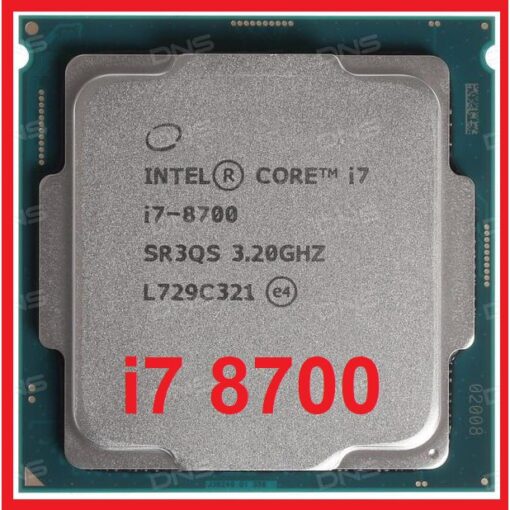 CPU Intel Core i7 8700