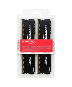 Ram 4 Kingston HyperX Fury Black 16GB bus