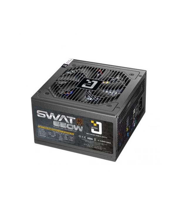 Bán Nguồn máy tính Jetek Swat 650W 80 Plus Bronze 23 Nguồn máy tính Jetek Swat 650W