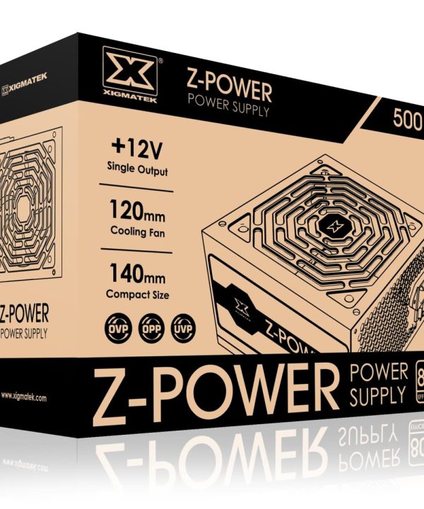 Bán Nguồn máy tính Xigmatek Z-Power 500 (400W, 230V) 16 Nguồn máy tính Xigmatek Z-Power 500