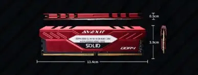 Ram AVEXIR 1SOE - SOLID RED