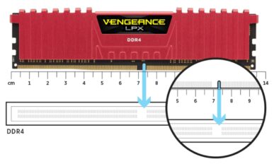 RAM Desktop Corsair Vengeance LPX 8GB