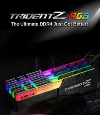 RAM Desktop Gskill Trident Z RGB 16GB