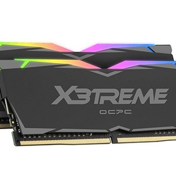 Ram DDR4 X3treme Aura RGB 3200C 16GB Black