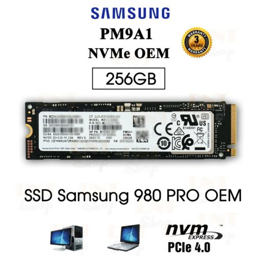 Ổ Cứng SSD Samsung NVME PM9A1 M2 256GB