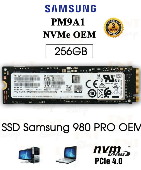 Ổ Cứng SSD Samsung NVME PM9A1 M2 256GB