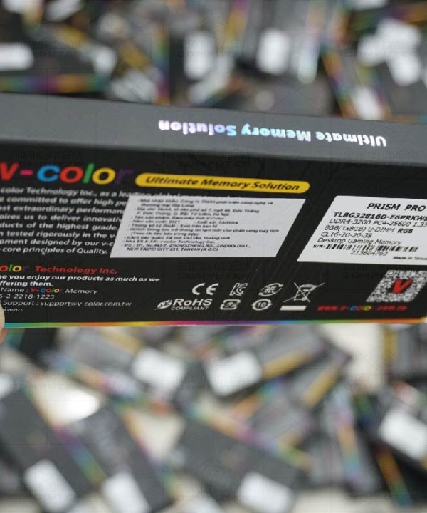 Ram V-Color DDR4 3200Mhz 16GB Skywalker Plus Sliver 20 Ram V-Color DDR4 3200Mhz 16GB