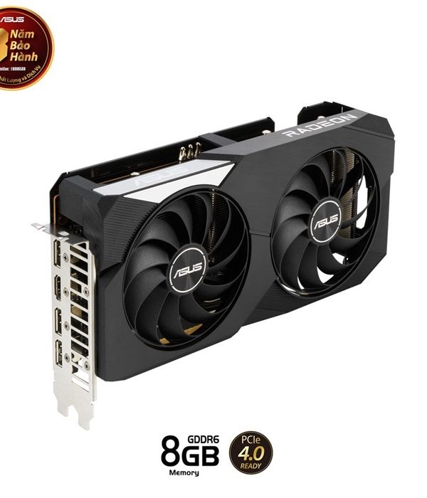VGA ASUS Dual Radeon RX 6600 8GB GDDR6 (DUAL-RX6600-8G) 30 VGA ASUS Dual Radeon RX 6600 8GB