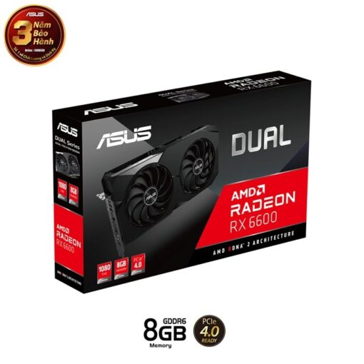 VGA ASUS Dual Radeon RX 6600 8GB