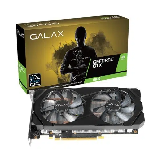 VGA GALAX GTX 1660 1 Click OC Black