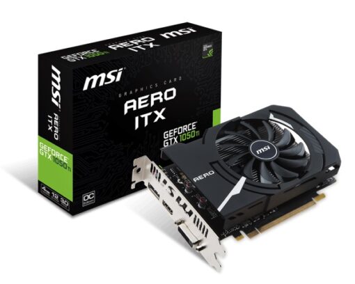 VGA MSI GTX 1050 Ti AERO ITX 4G OCV1