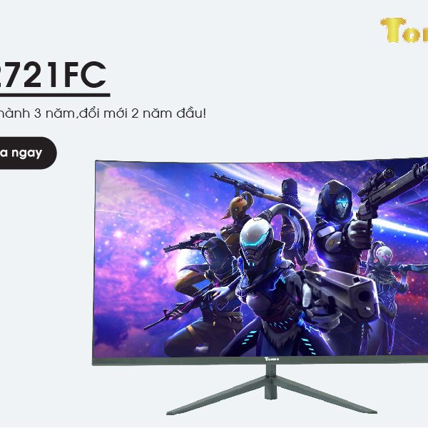 Màn máy tính Tomko 27″ cong T2721FC