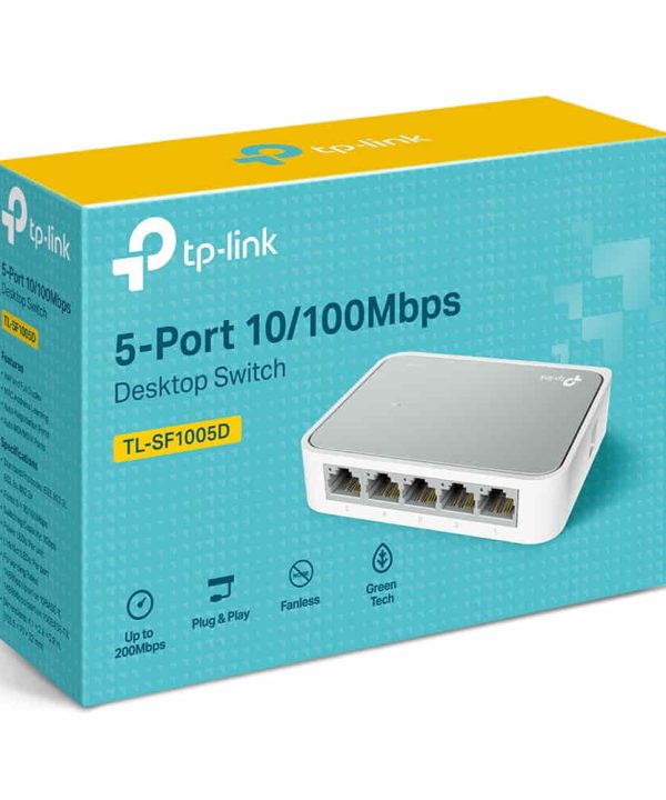 Switch TP-Link TL-SF1005D 5-Port 10/100Mbps