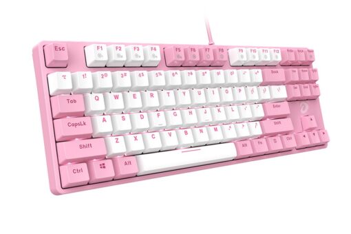 Bàn phím DARE-U EK87 Pink White