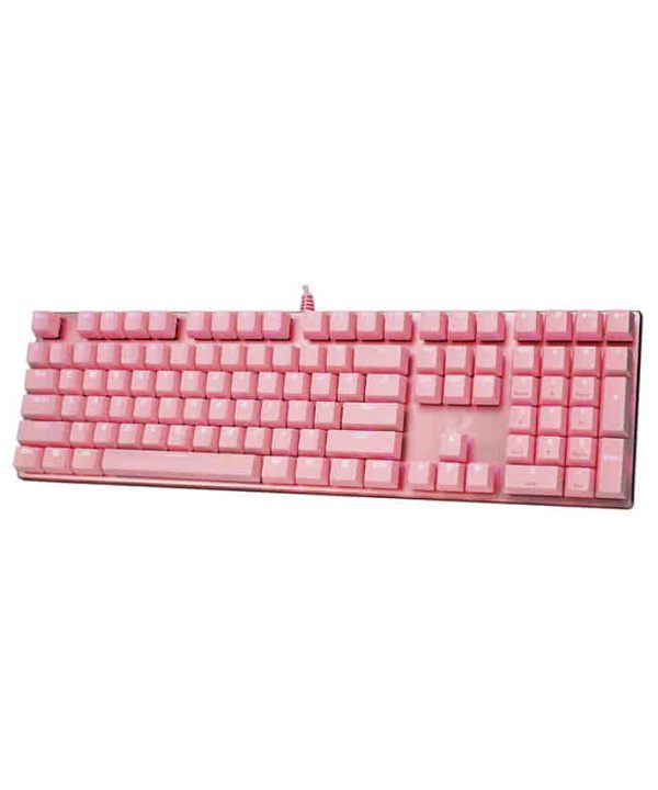 Bàn phím DARE-U EK810 Pink (Led Pink-Brown Switch)