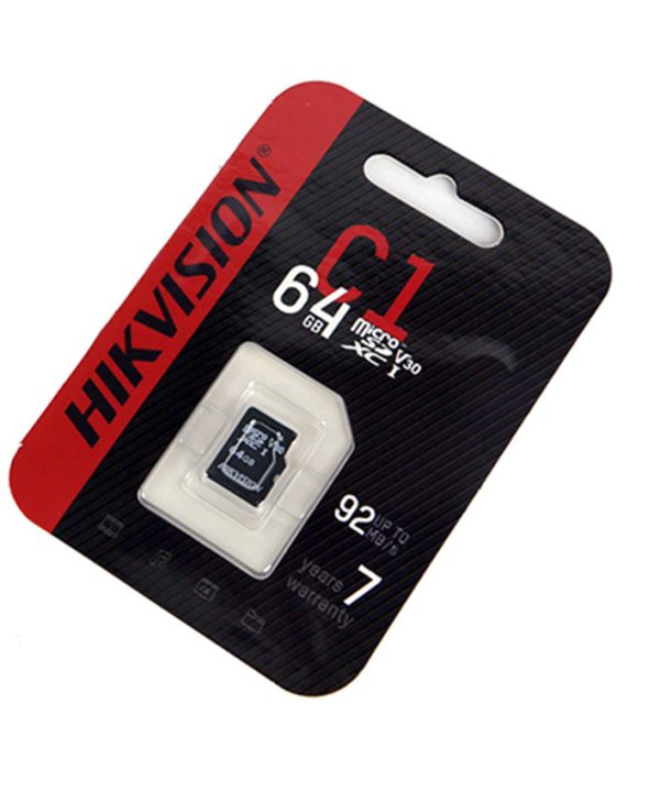 Alternative view of Thẻ Nhớ Hikvision 64GB microSDHC Class 10 and UHS-I / HS-TF - C1/64G