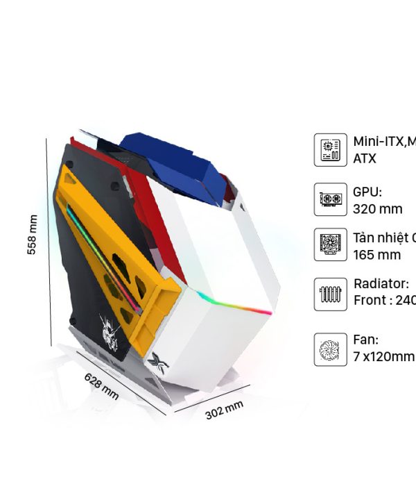 Vỏ Case Xigmatek Xigmatek X Battleship