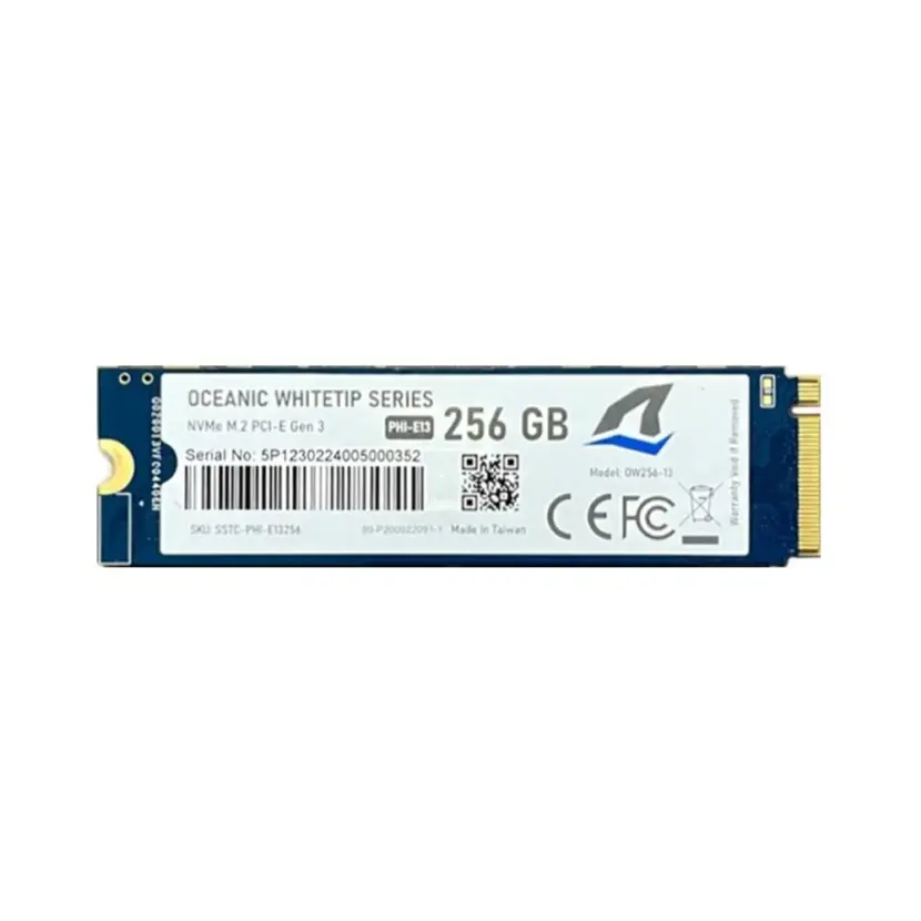 SSD SSTC Oceanic Whitetip E13 M.2 NVMe Gen 3 256GB (2400/1400 MB/s)